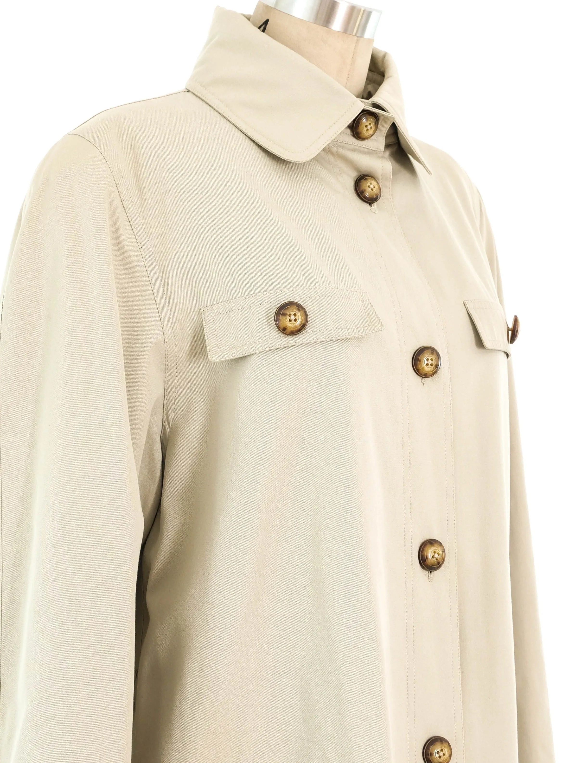 1970's Gucci Khaki Coat