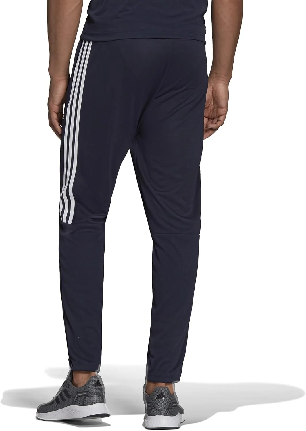 adidas Men's Aeroready Sereno Slim Tapered-Cut 3-stripes Pants