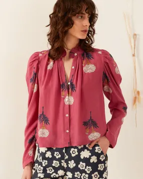 Arte Hibiscus Rose Shirt