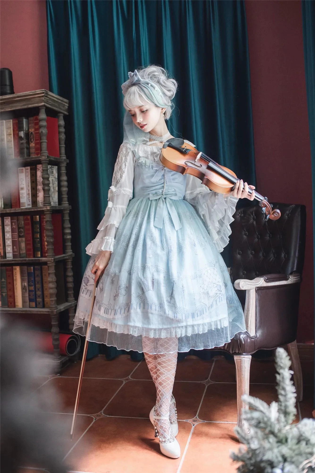 (BFM)LilithEye~Elegant Lolita JSK Dream Symphony Instrument Fairy Dress