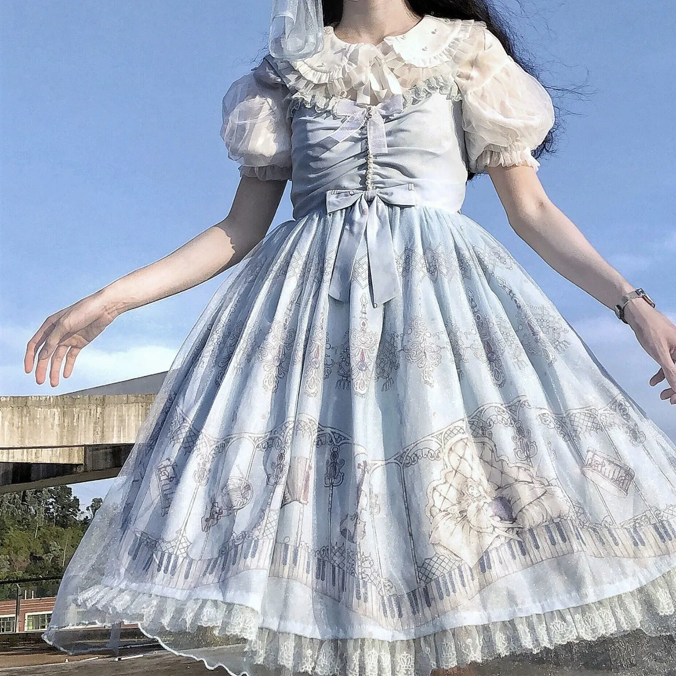 (BFM)LilithEye~Elegant Lolita JSK Dream Symphony Instrument Fairy Dress