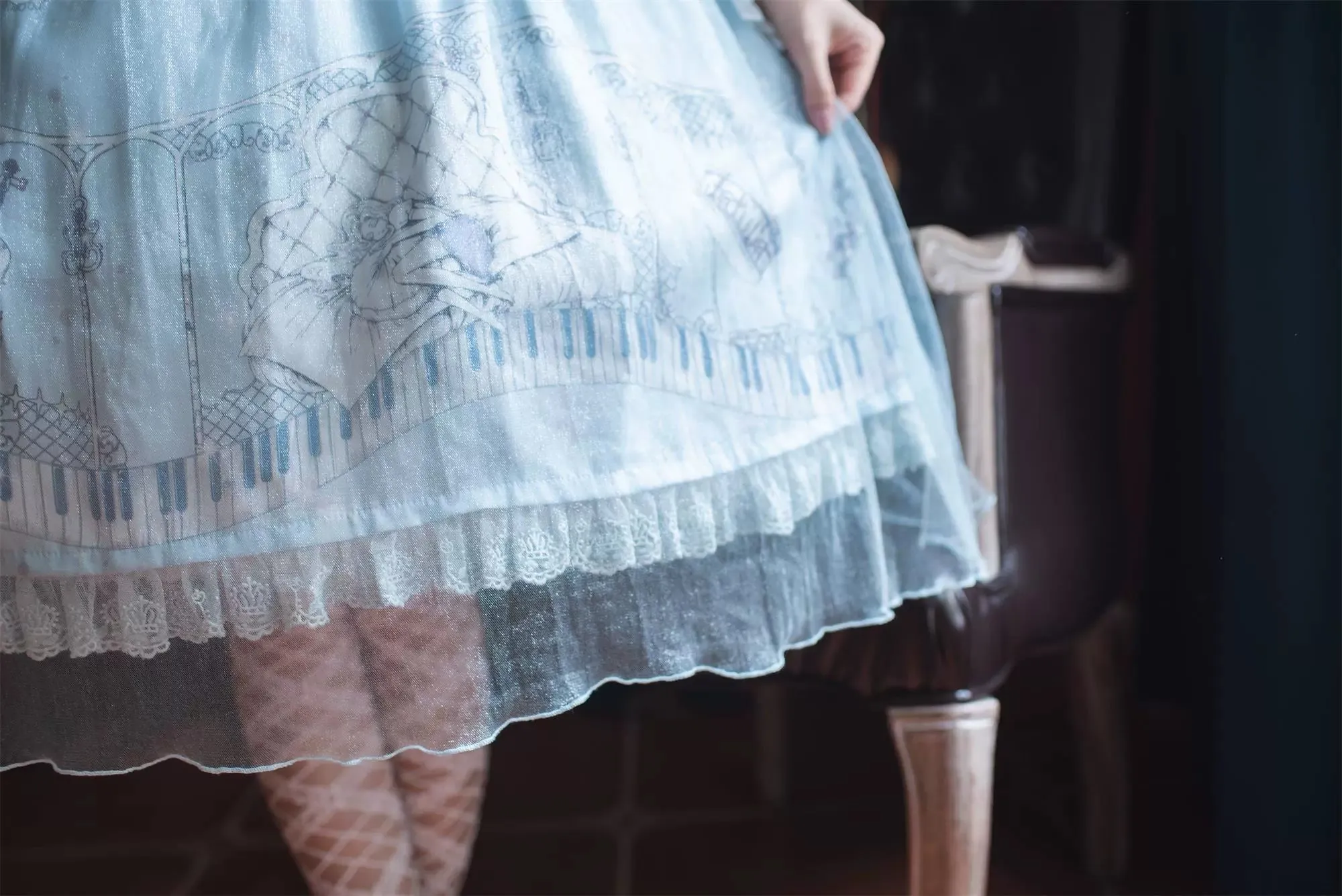 (BFM)LilithEye~Elegant Lolita JSK Dream Symphony Instrument Fairy Dress