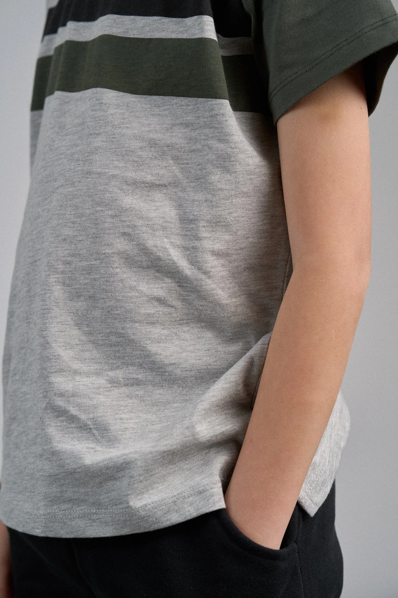 Block Stripe Tee