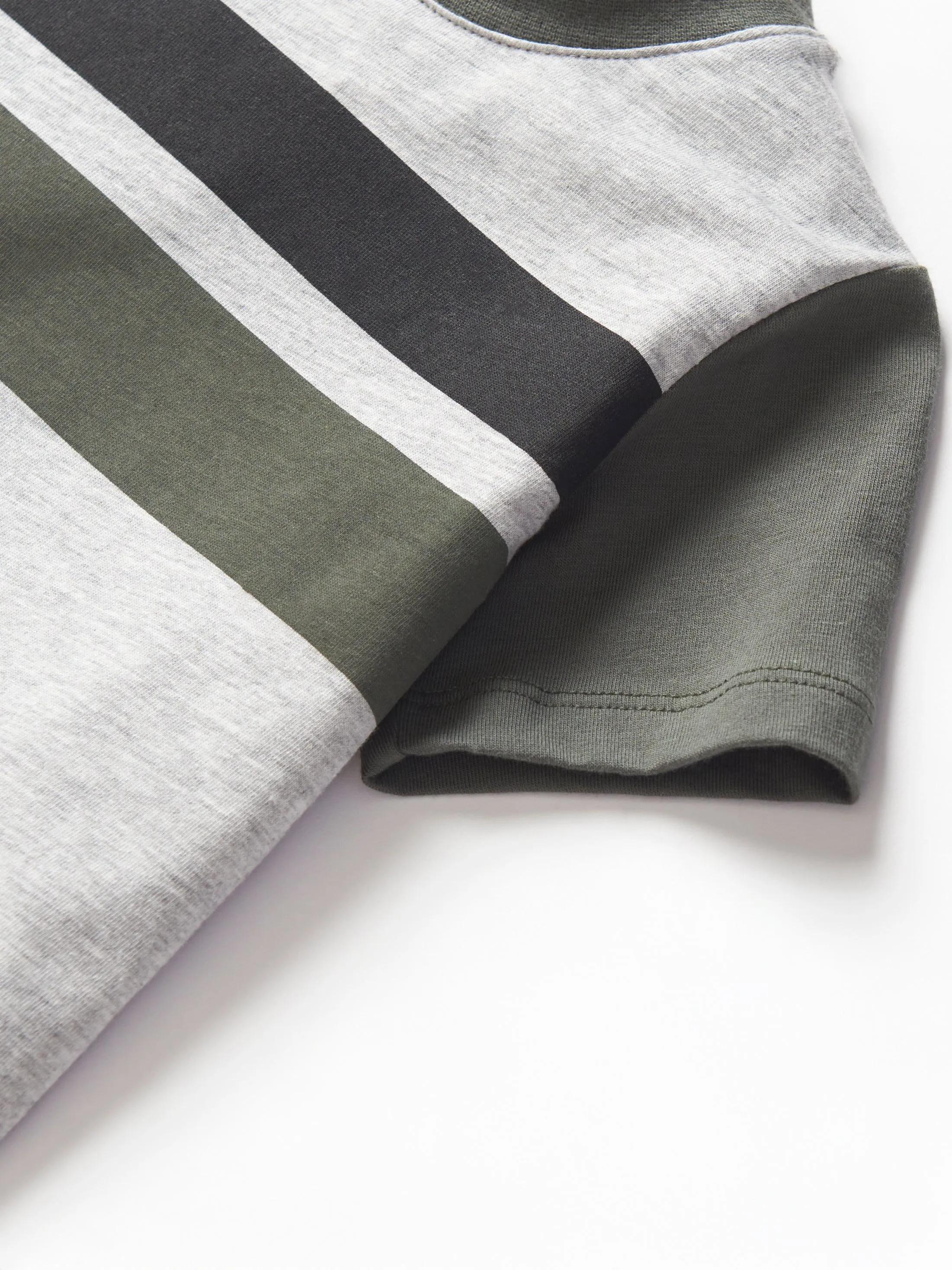 Block Stripe Tee