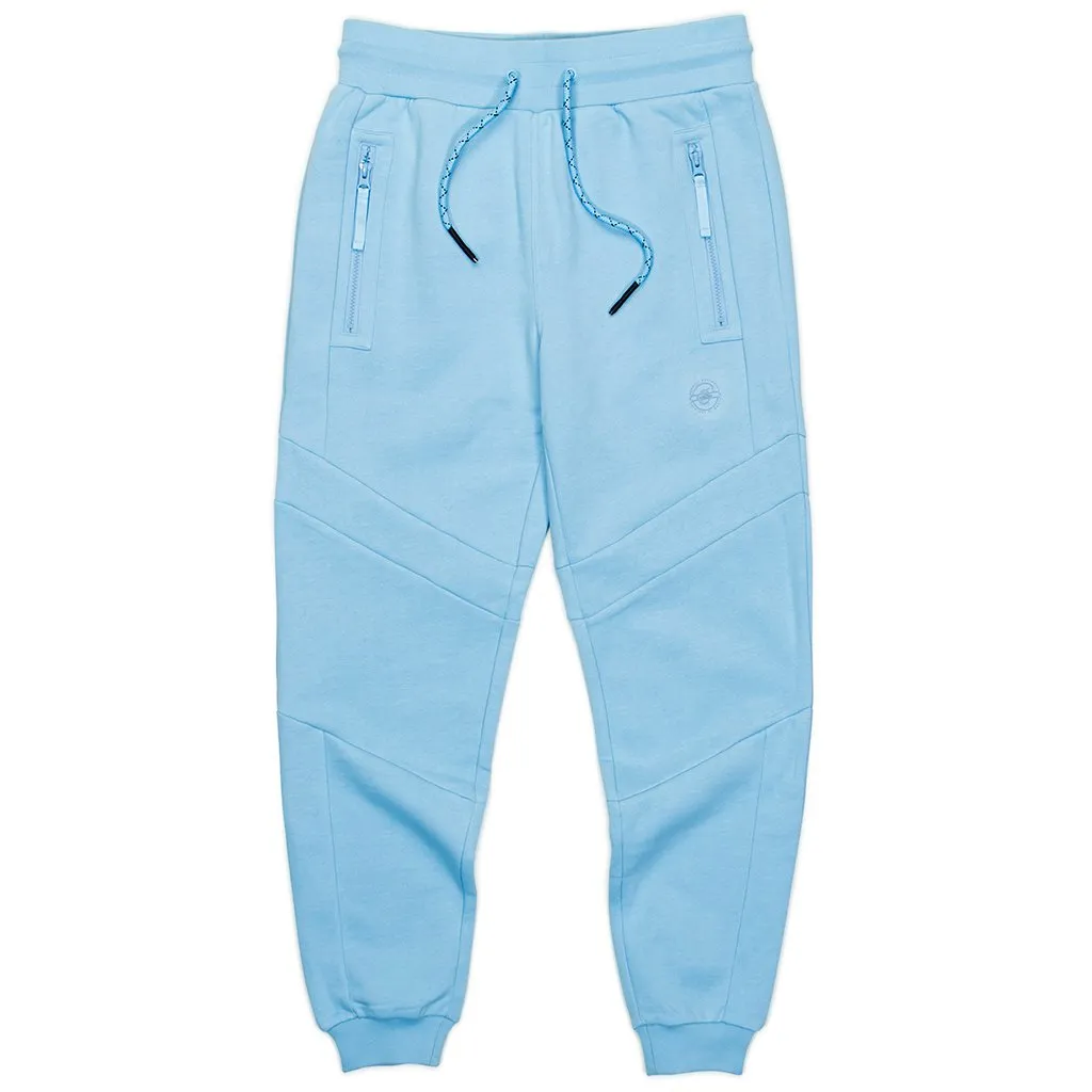 Carpe Diem Zip Up Set-Carolina Blue