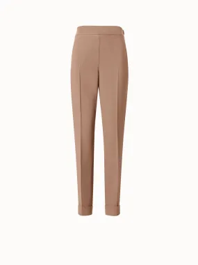 Crêpe Tapered Pants