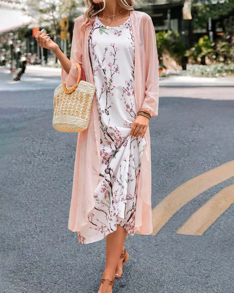 Elegant loose and versatile dress