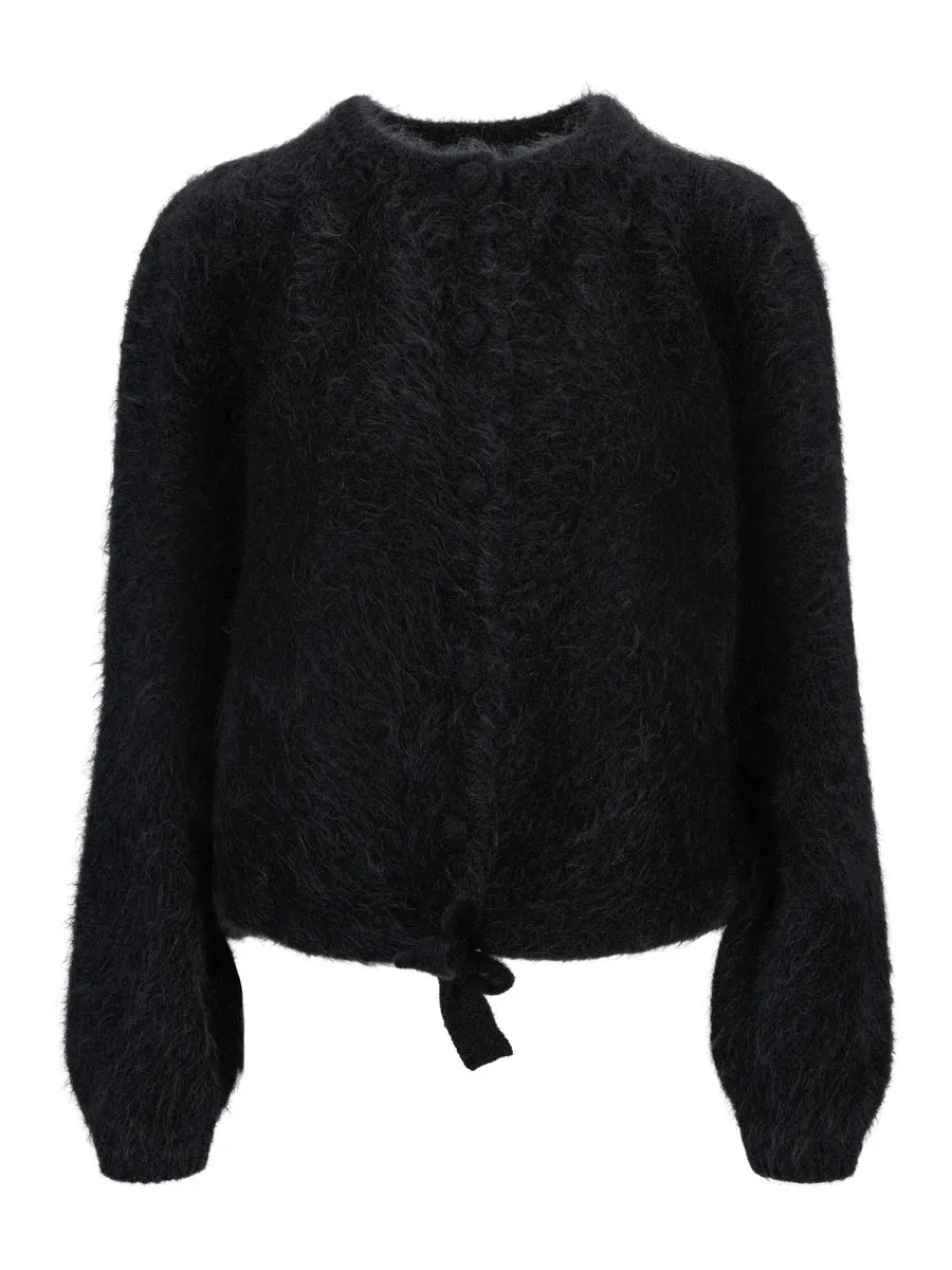 ELLA & IL FRANCA CHUNKY CARDIGAN DARK NAVY