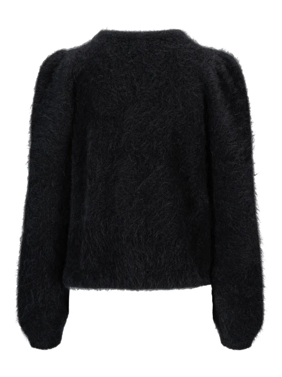 ELLA & IL FRANCA CHUNKY CARDIGAN DARK NAVY