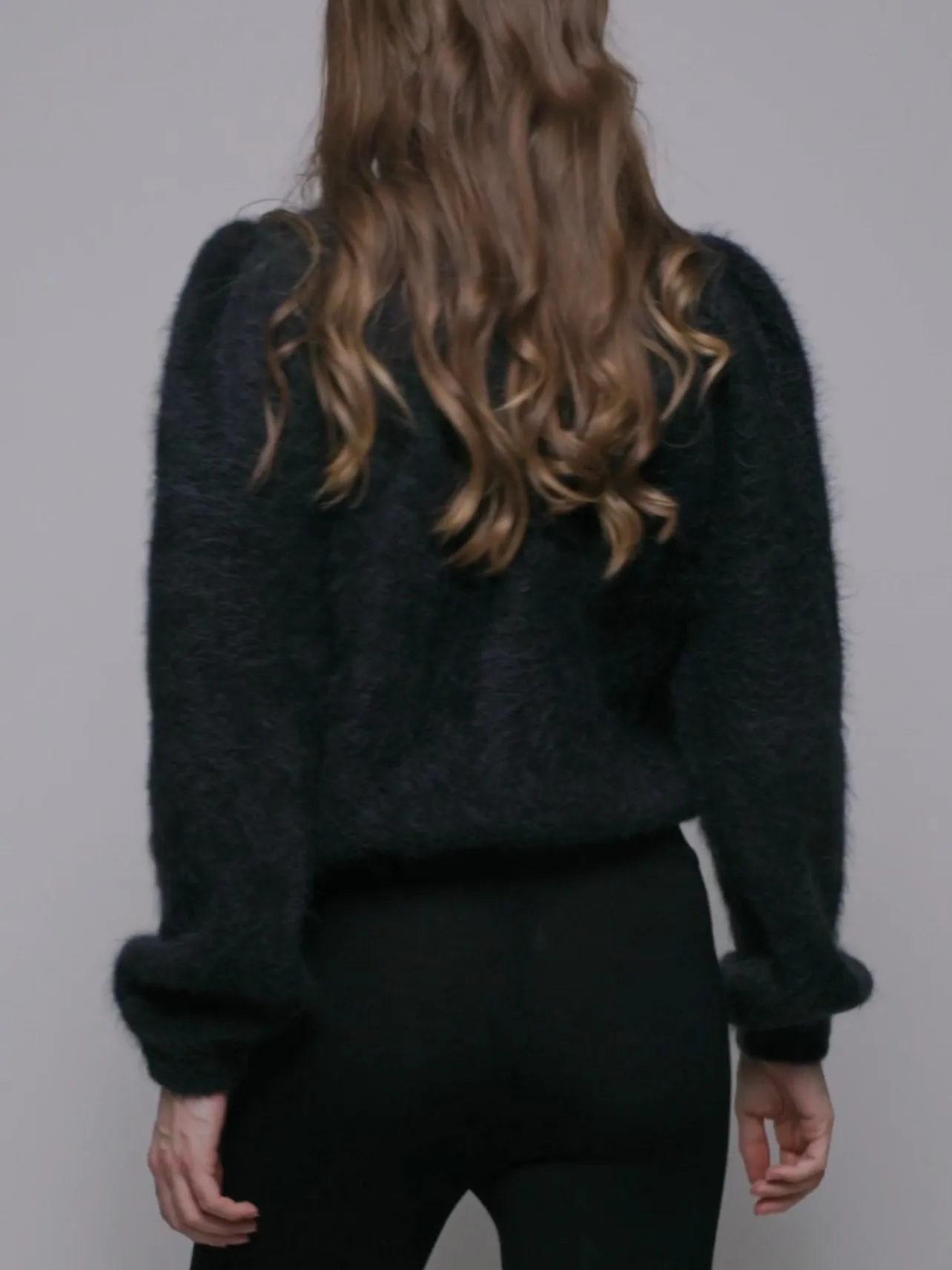 ELLA & IL FRANCA CHUNKY CARDIGAN DARK NAVY