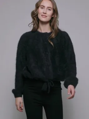 ELLA & IL FRANCA CHUNKY CARDIGAN DARK NAVY