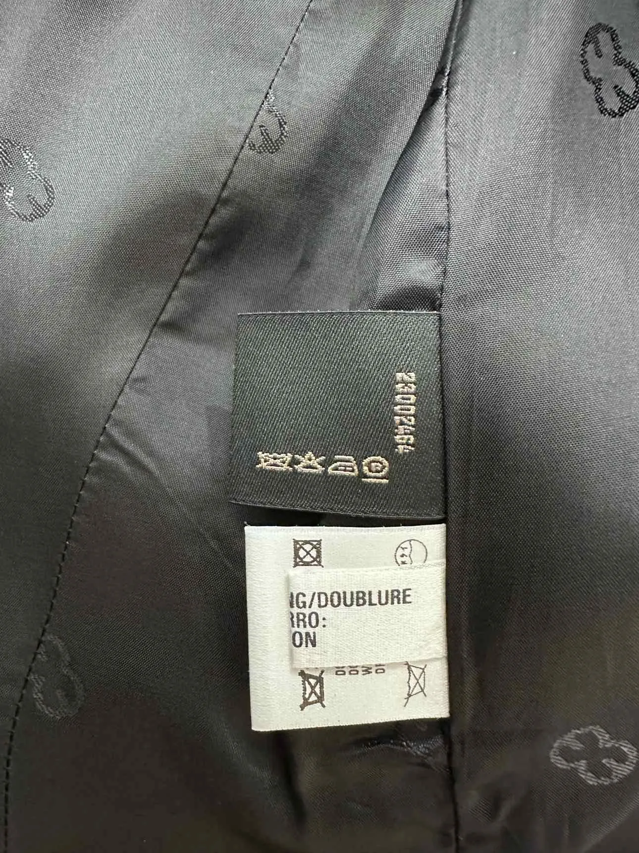 ESCADA Black Wool Floral Embroidered Blazer Size M