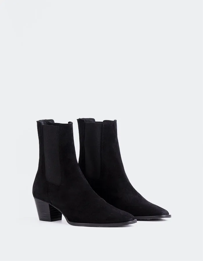 Grazia Black Suede