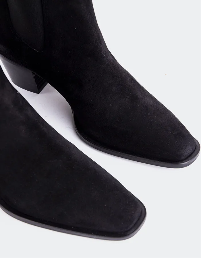 Grazia Black Suede
