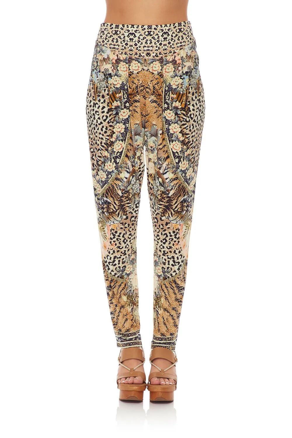 HAREM PANT WITH FRONT PLEATS MOTO MAIKO