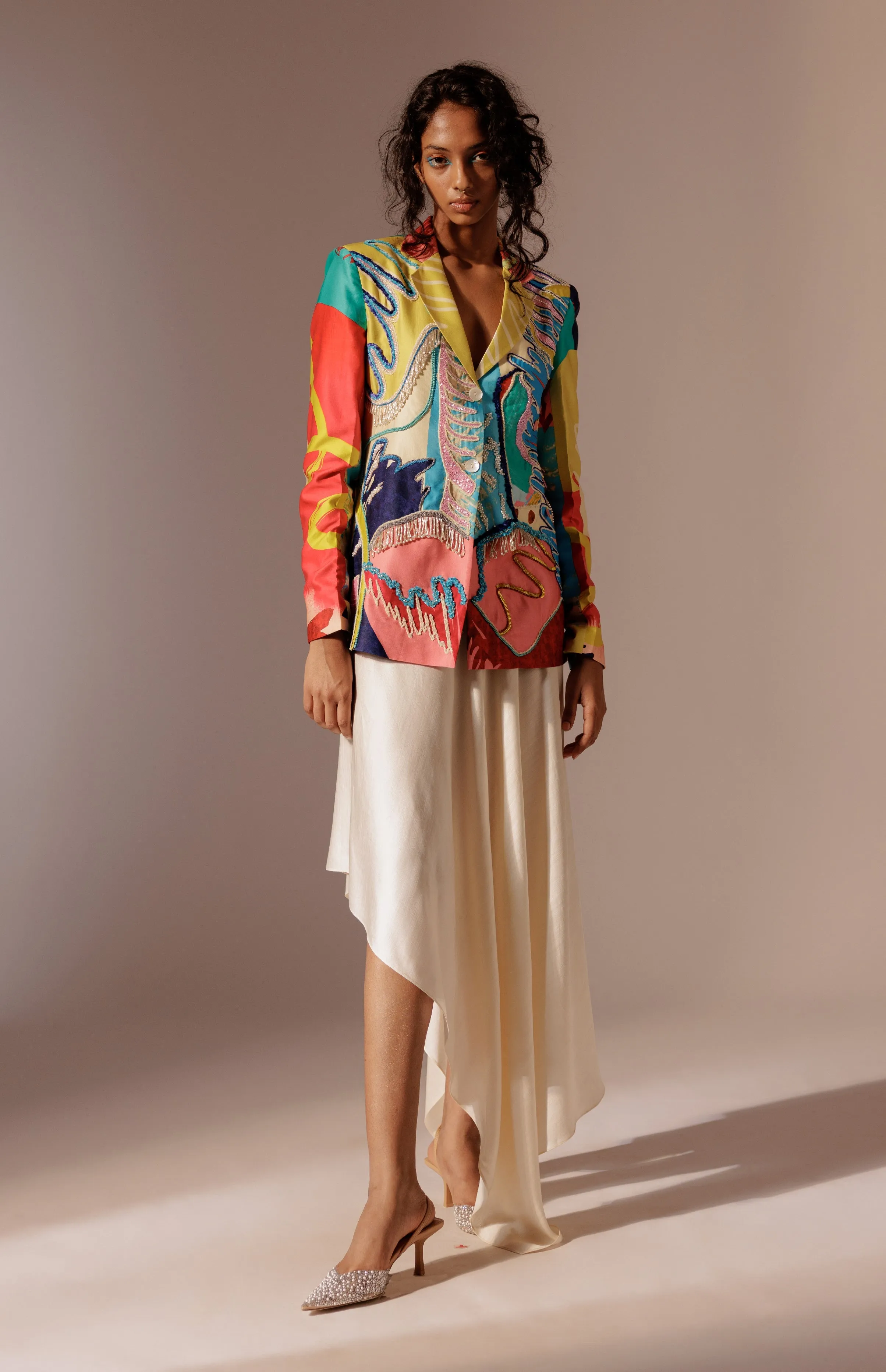 Juno Embroidered Blazer