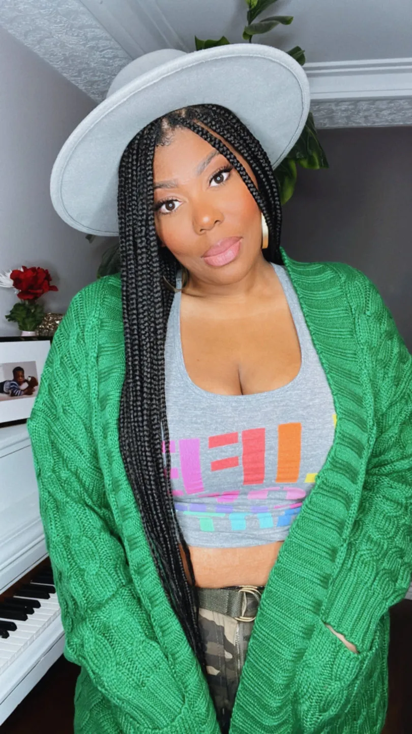 KEEP ME WARM Cardigan (Green)