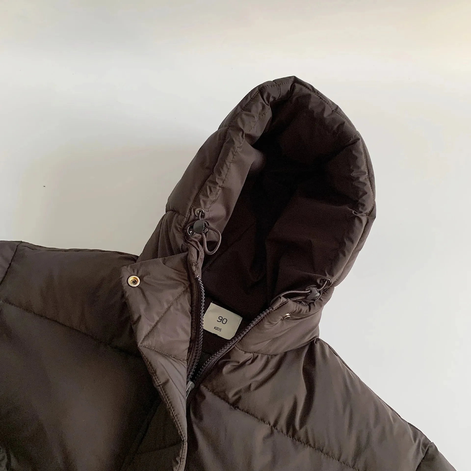 Kids Solid Puffer Jacket