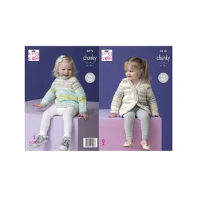 King Cole Kids Comfort Cheeky Chunky Pattern 5210