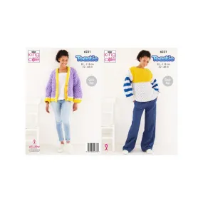King Cole Knitting Pattern 6231