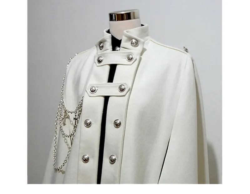 La Pomme~Rinngo Himoto~Ouji Lolita Neutral Cloak with Cross Chain