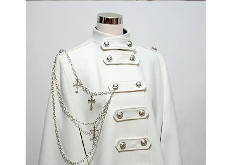 La Pomme~Rinngo Himoto~Ouji Lolita Neutral Cloak with Cross Chain
