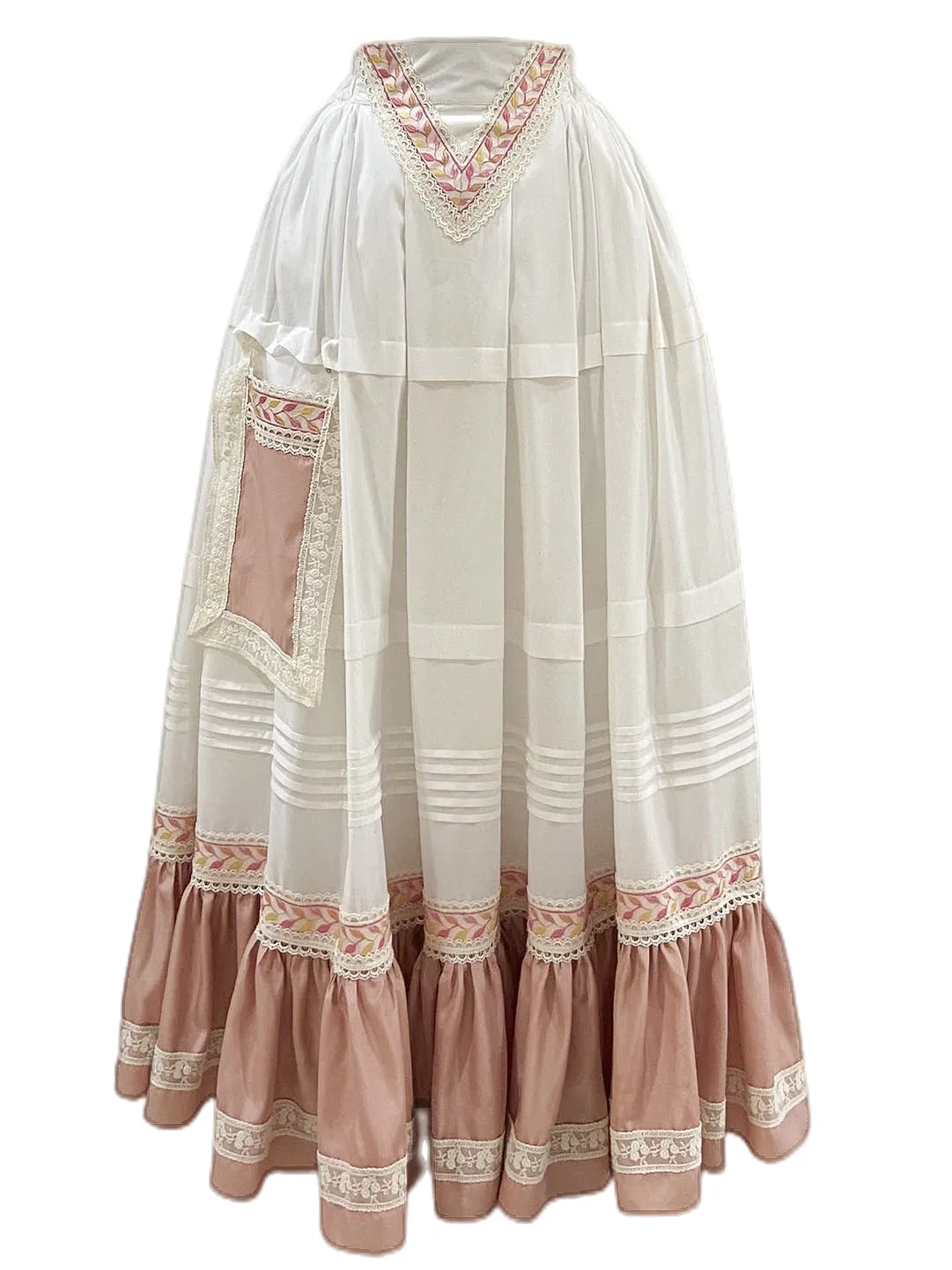 Lace Garden~Victorian Style Elegant Antique Lolita Blouse and Skirt