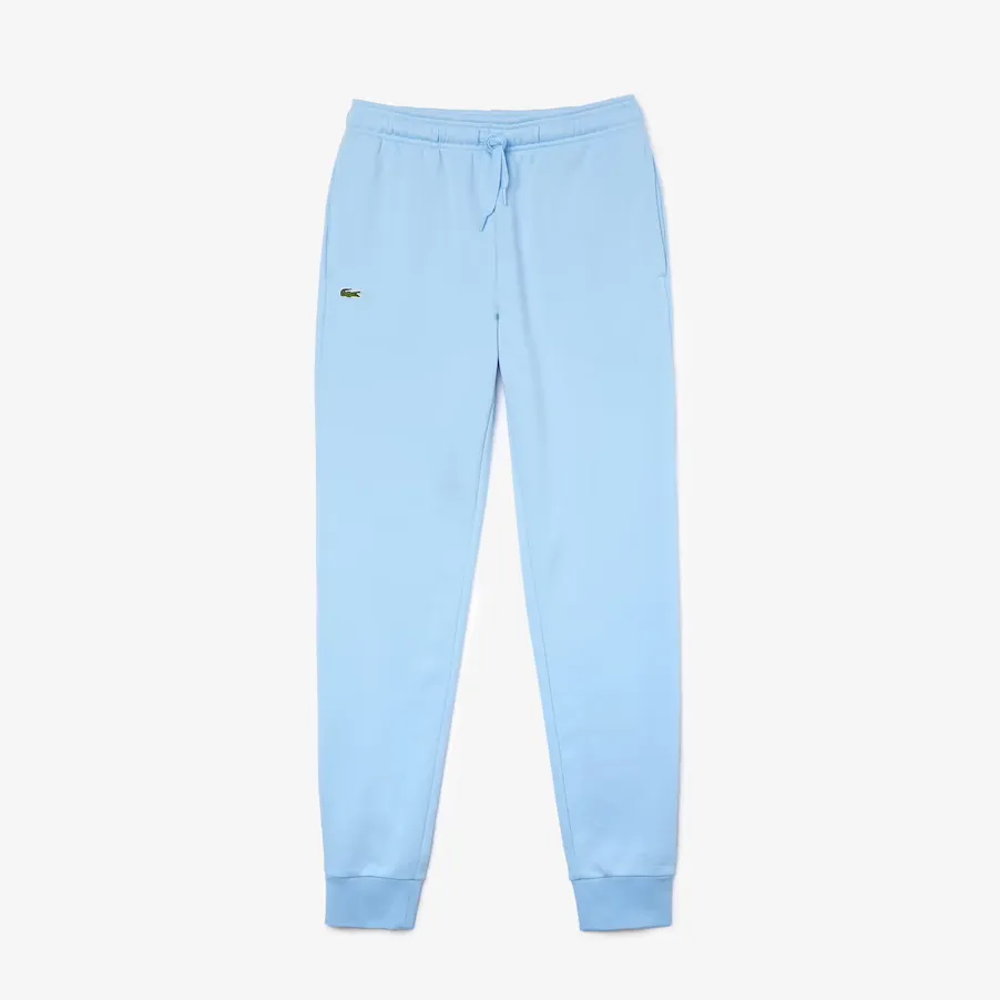 Lacoste Men’s SPORT Lightweight Bi-material Hoodie & Fleece Tennis Sweatpants Baby Blue