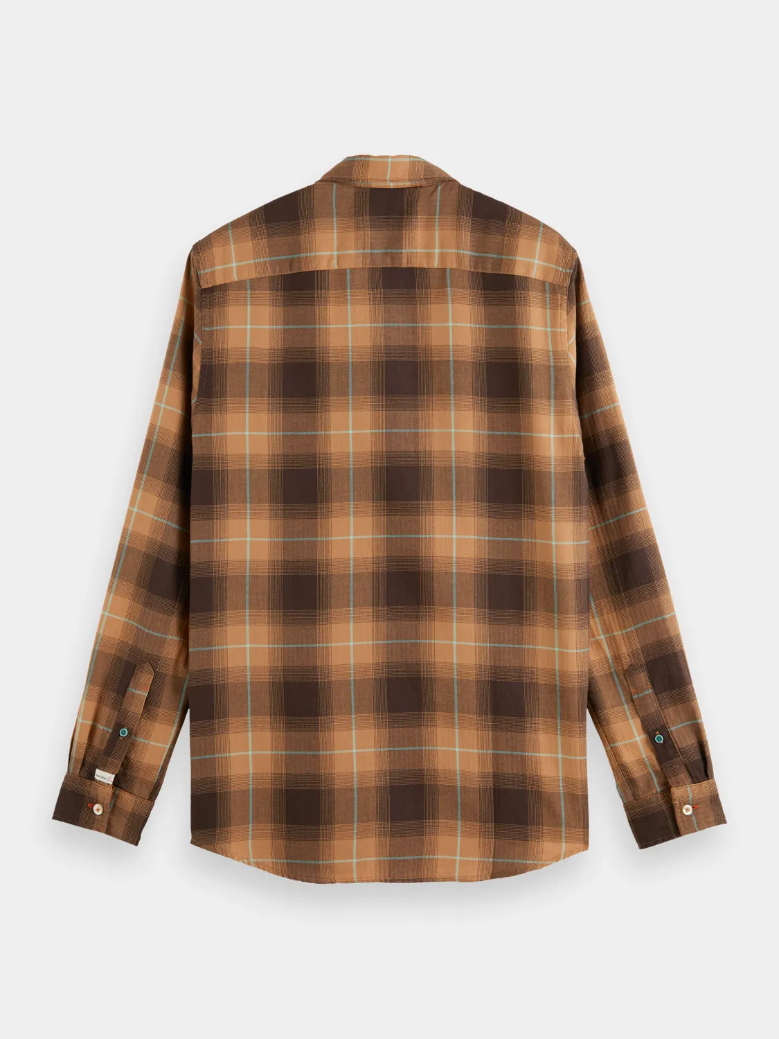 Lightweight herringbone shirt