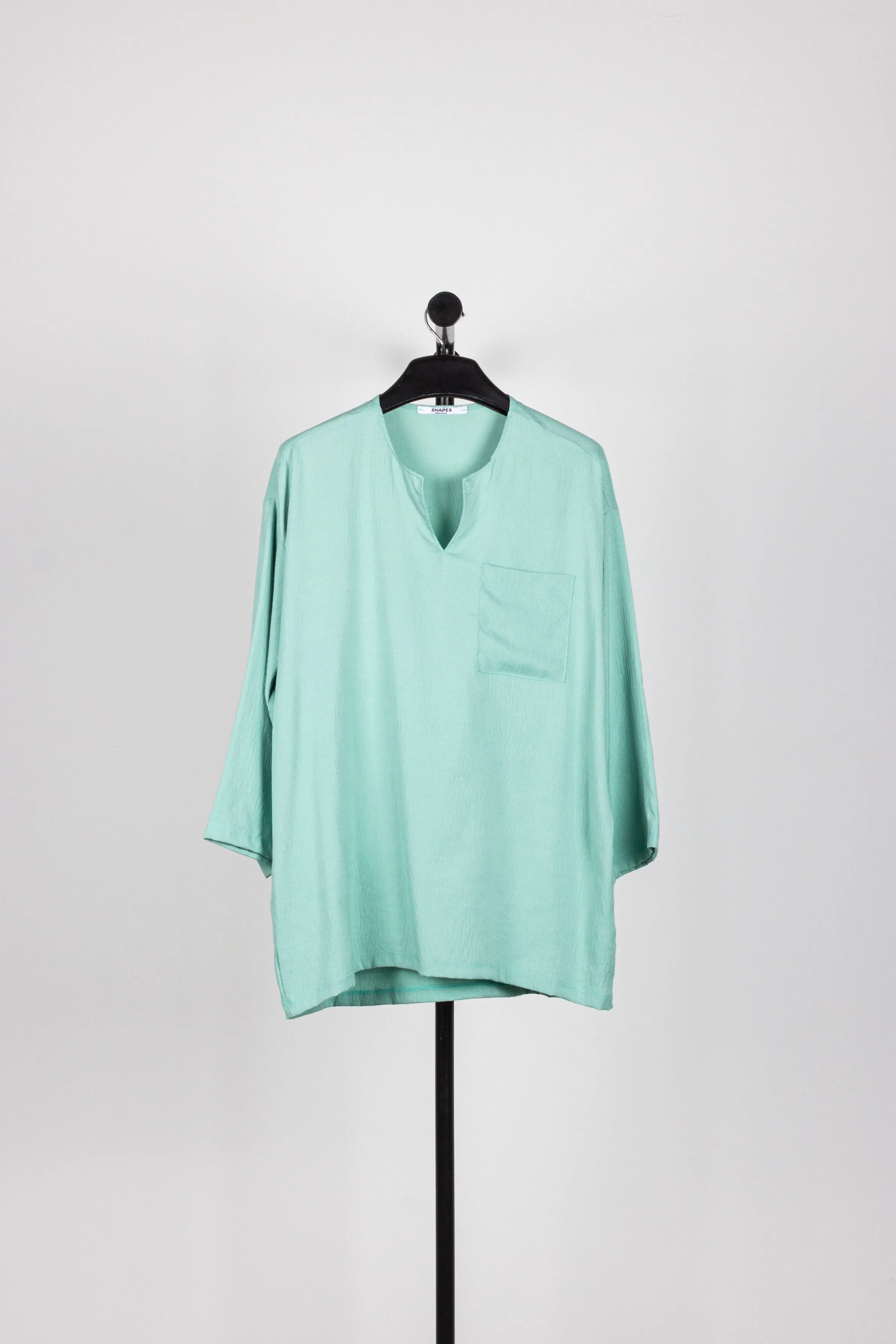 LIGHTWEIGHT LINEN BLEN SHIRT