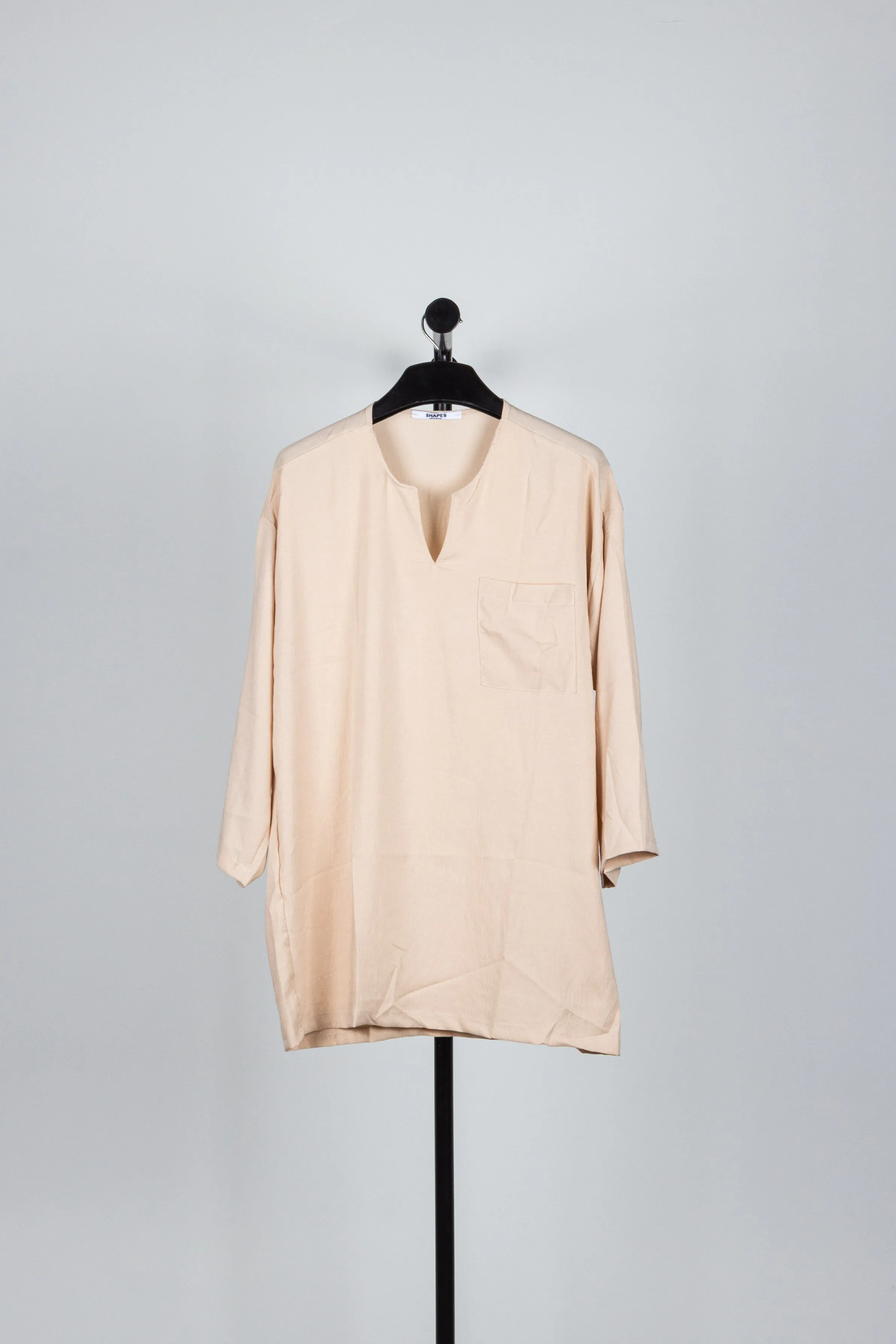LIGHTWEIGHT LINEN BLEN SHIRT