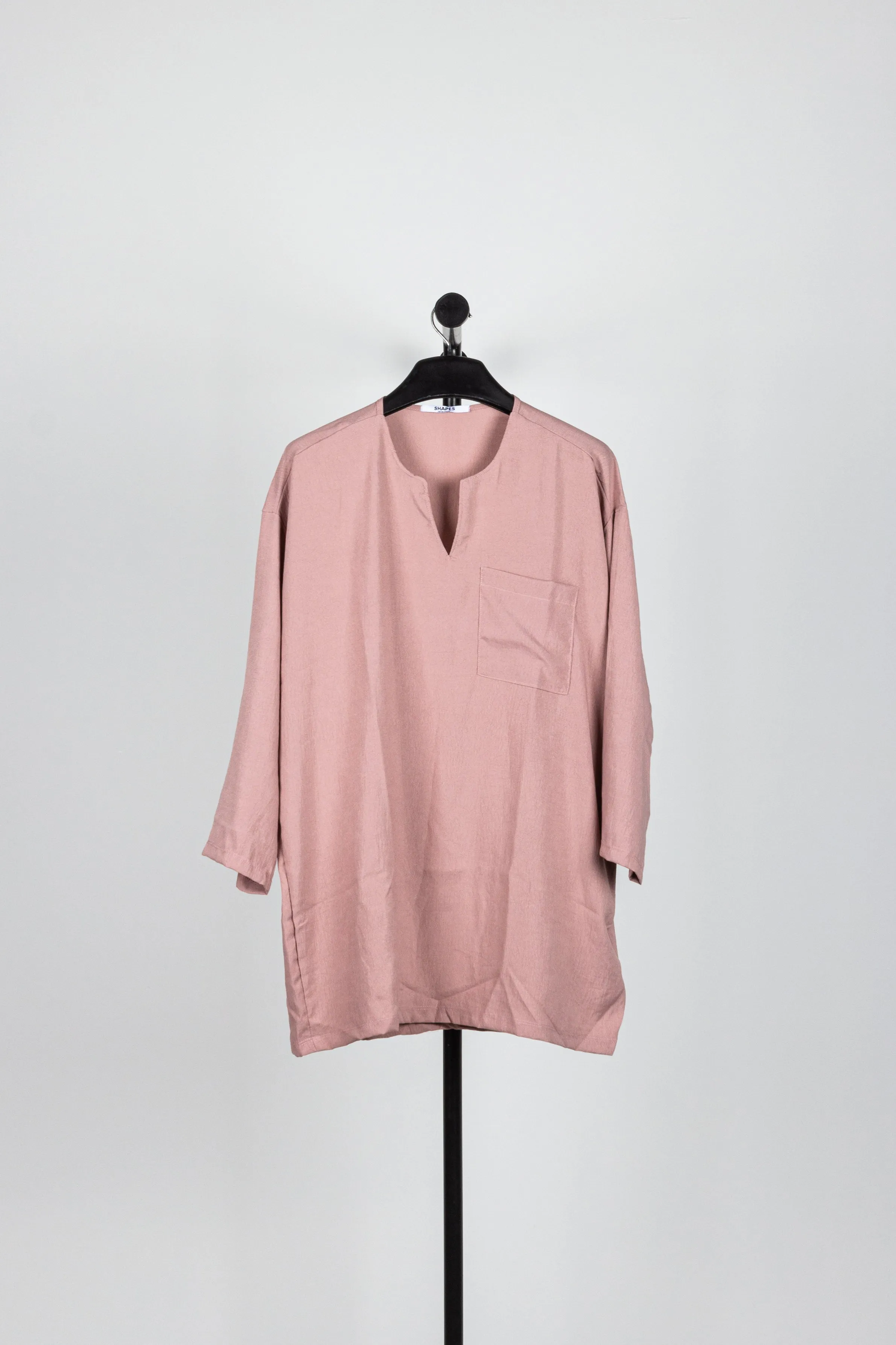 LIGHTWEIGHT LINEN BLEN SHIRT