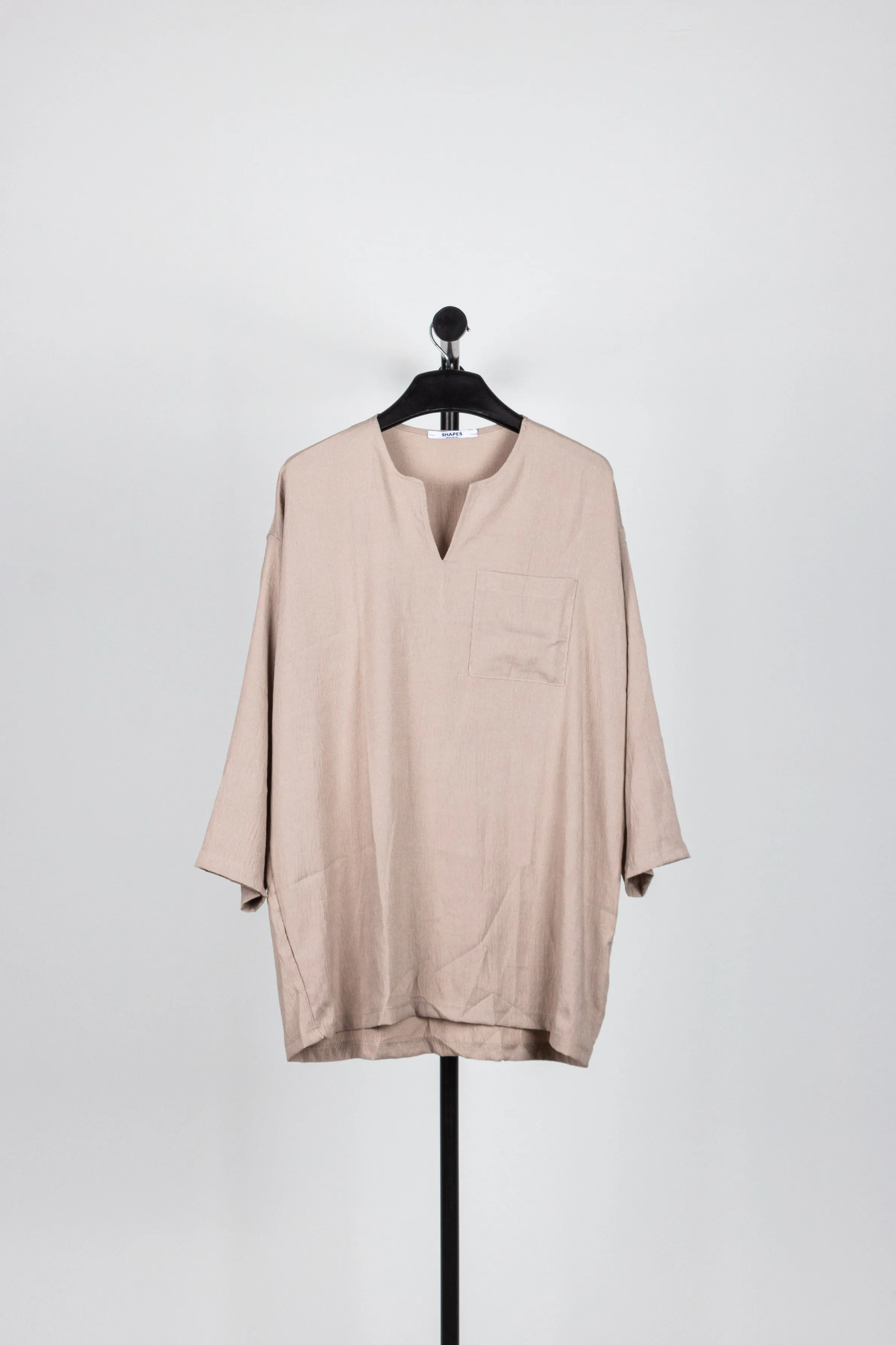 LIGHTWEIGHT LINEN BLEN SHIRT
