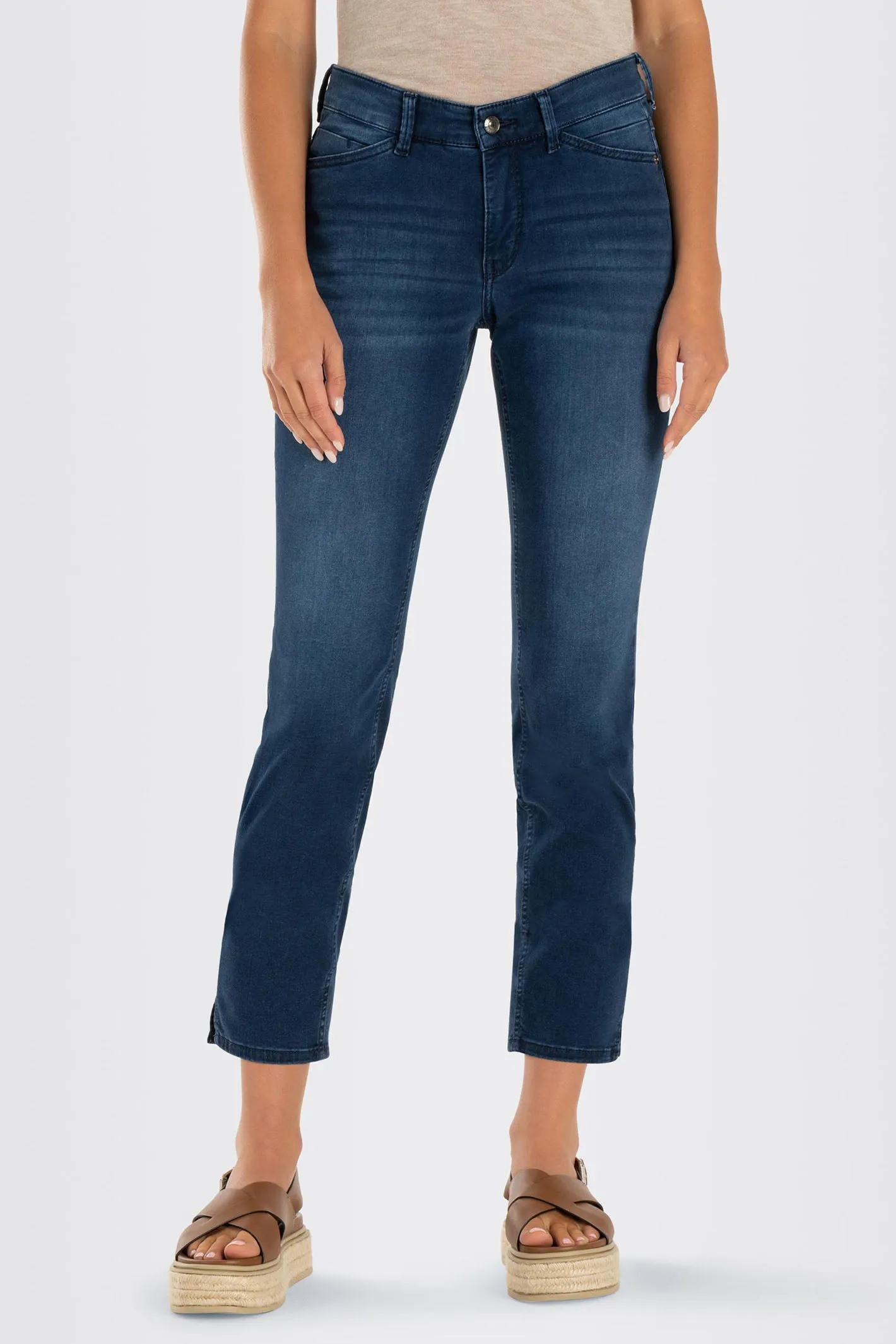 Mac 5492-90-0351L D677 Dream Summer Ocean Blue Washed Light Denim Jeans