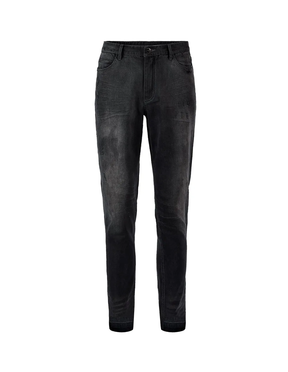Men Washed Ripped Jeans