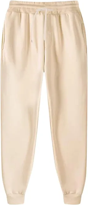 Mens Active Athletic Workout Jogger Sweatpants Color Men Women Men's Pants Lounge Pants Casual Drawstring Mens