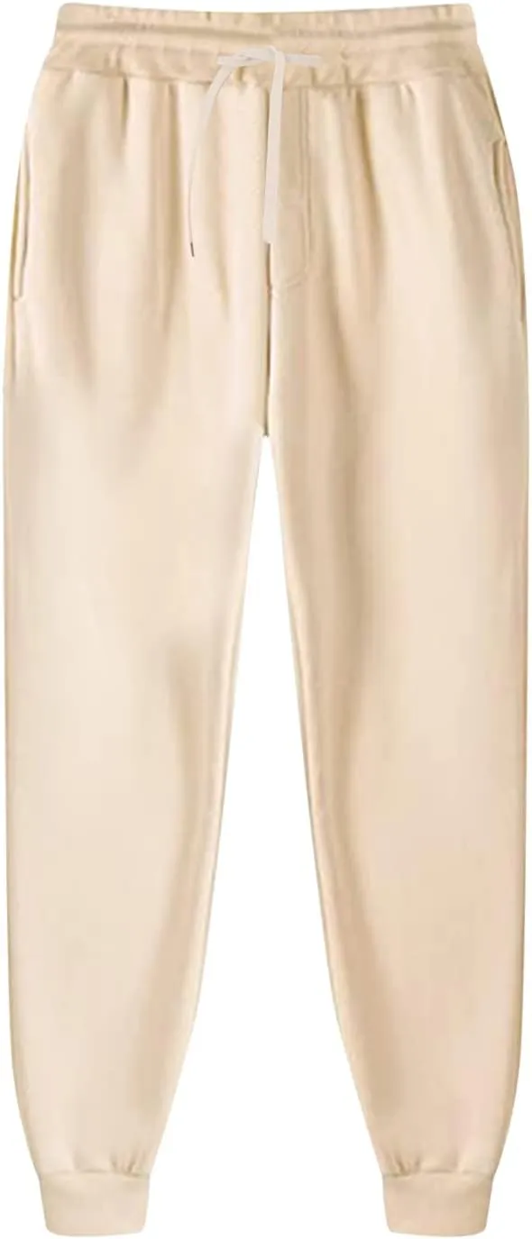 Mens Active Athletic Workout Jogger Sweatpants Color Men Women Men's Pants Lounge Pants Casual Drawstring Mens