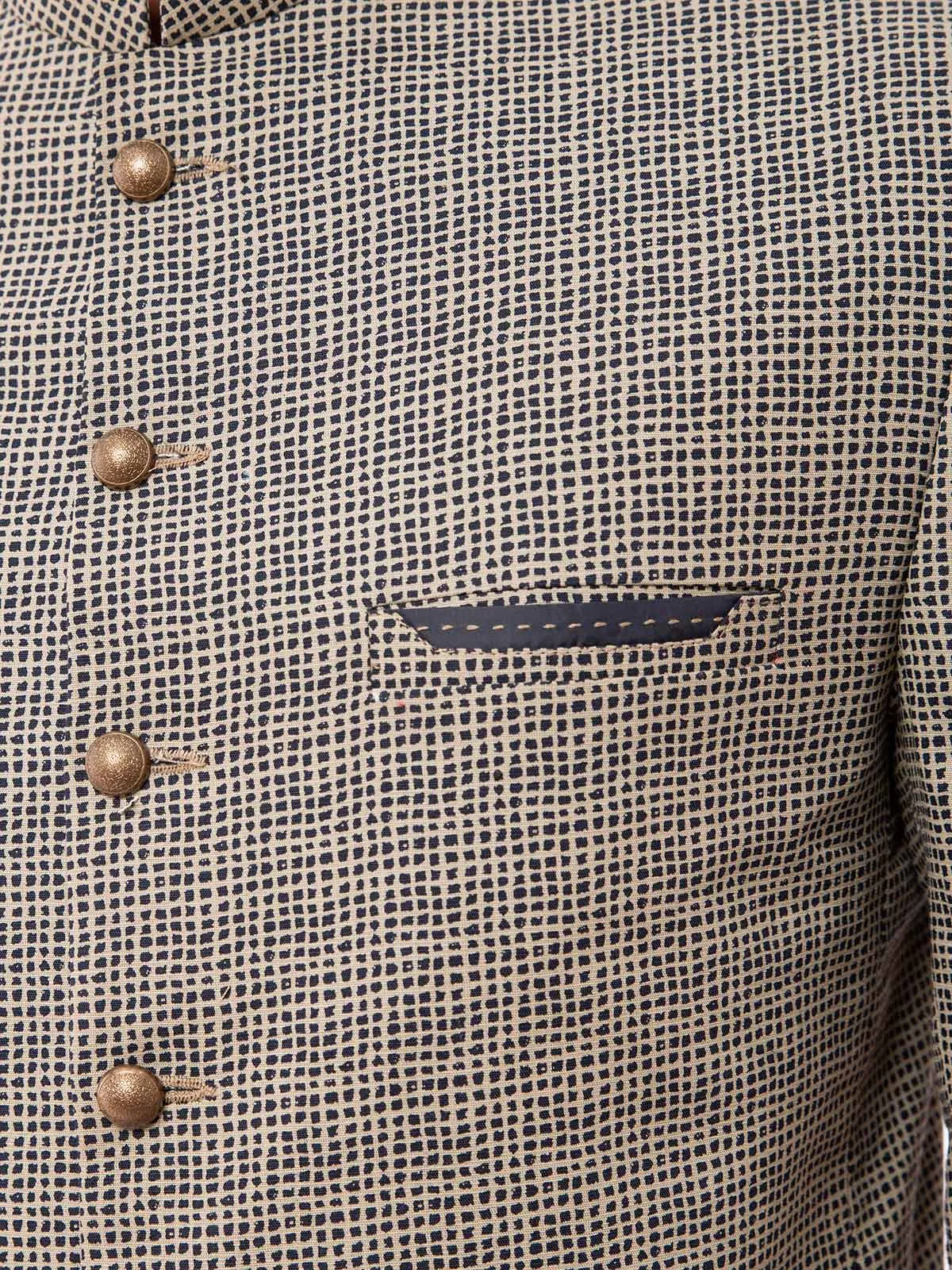 Men's Beige Blazer Ceremonial - EMTBP19-005