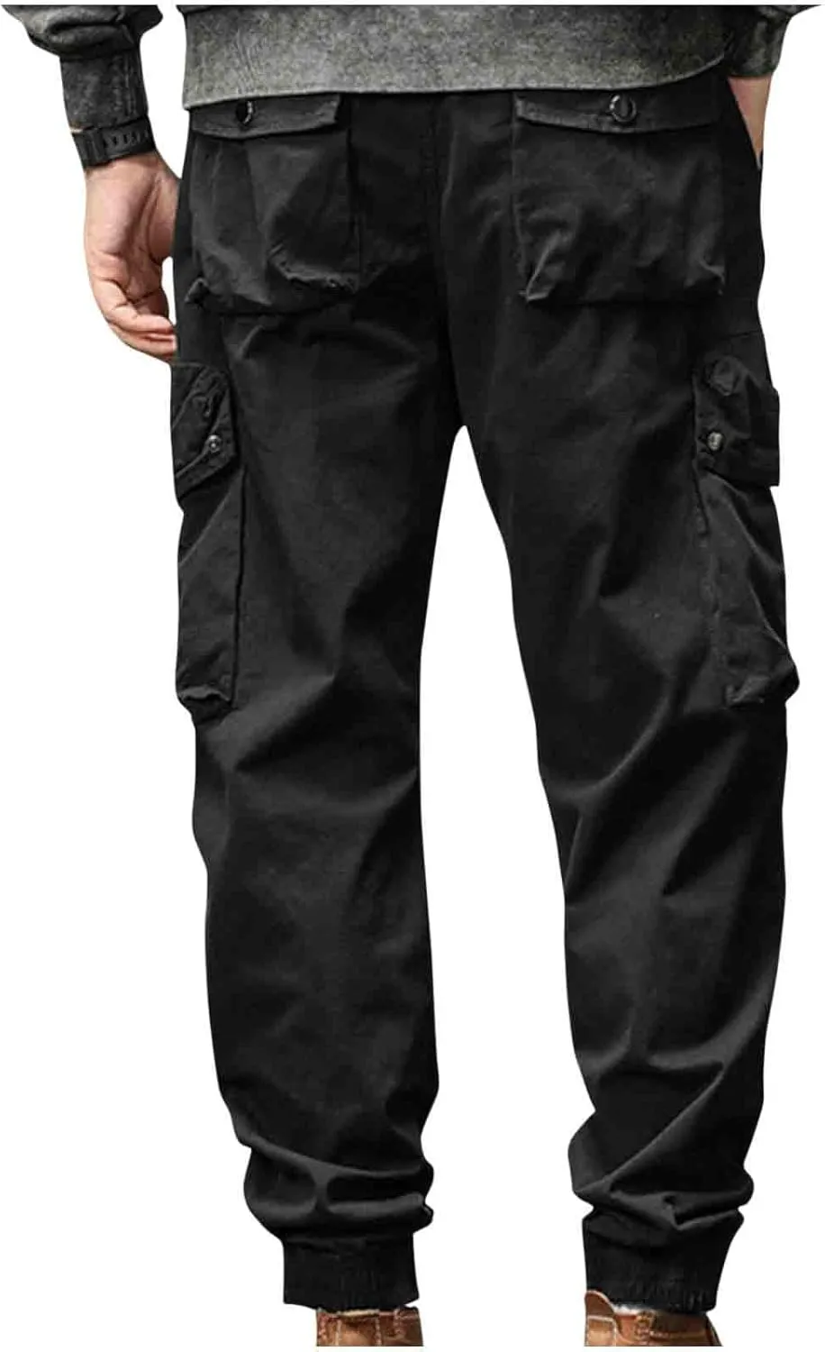 Mens Hiking Pants Water Resistant Tactical Pants Lightweight Military Pant Outdoor Work Cargo Pants Multi Pocket