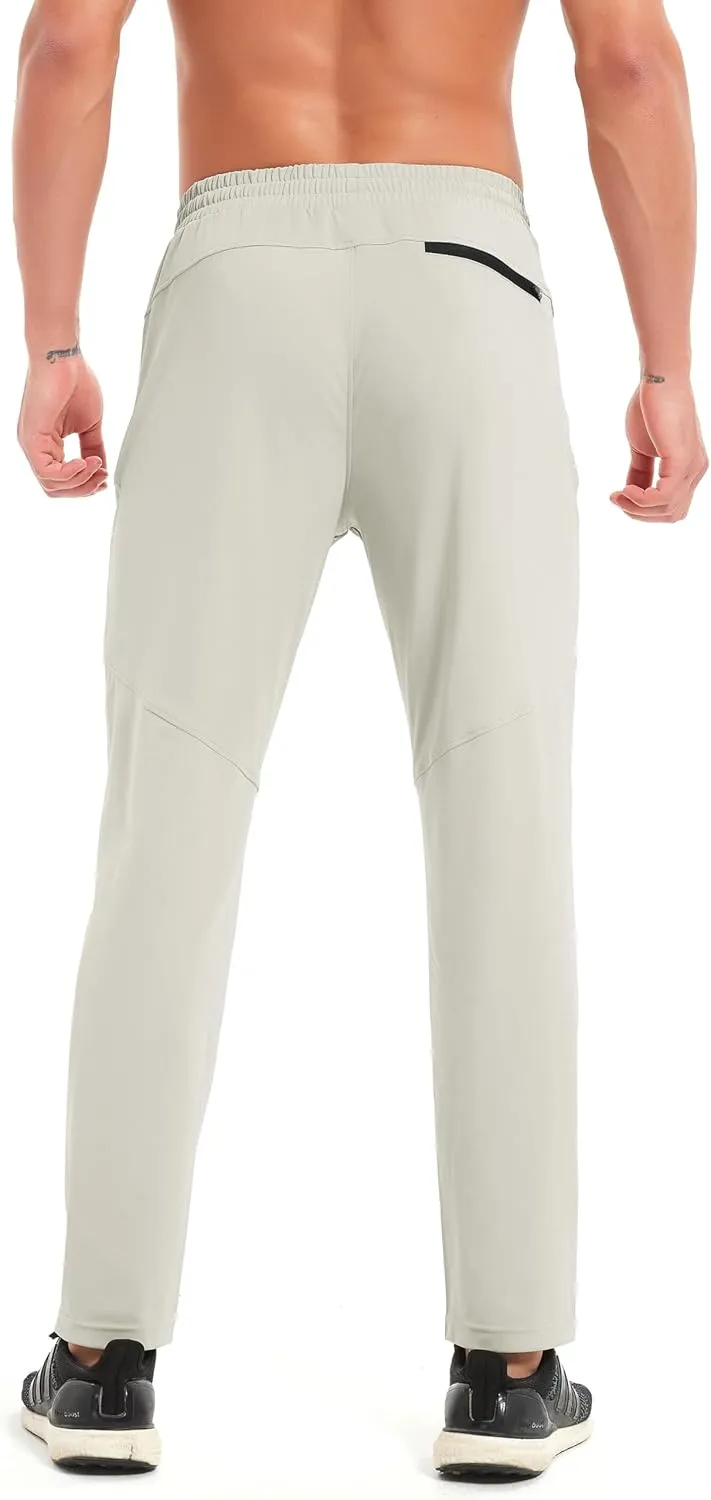 Men's Hiking Sweatpants Joggers Athletic Pants Stretch Workout Jogging Running Gym Traning Track Pants
