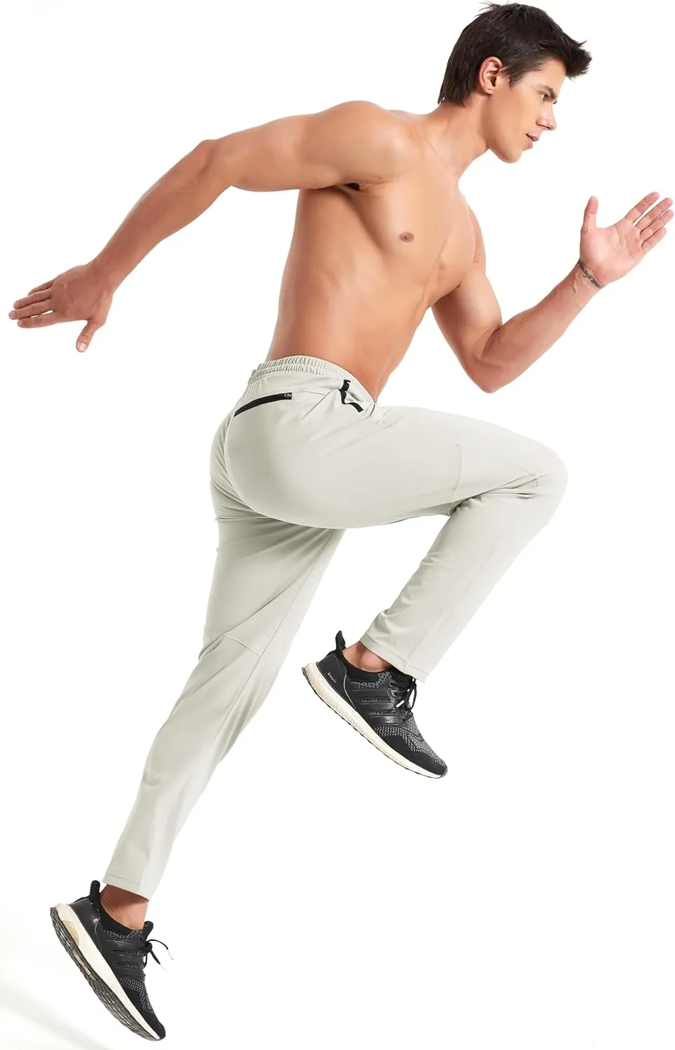 Men's Hiking Sweatpants Joggers Athletic Pants Stretch Workout Jogging Running Gym Traning Track Pants