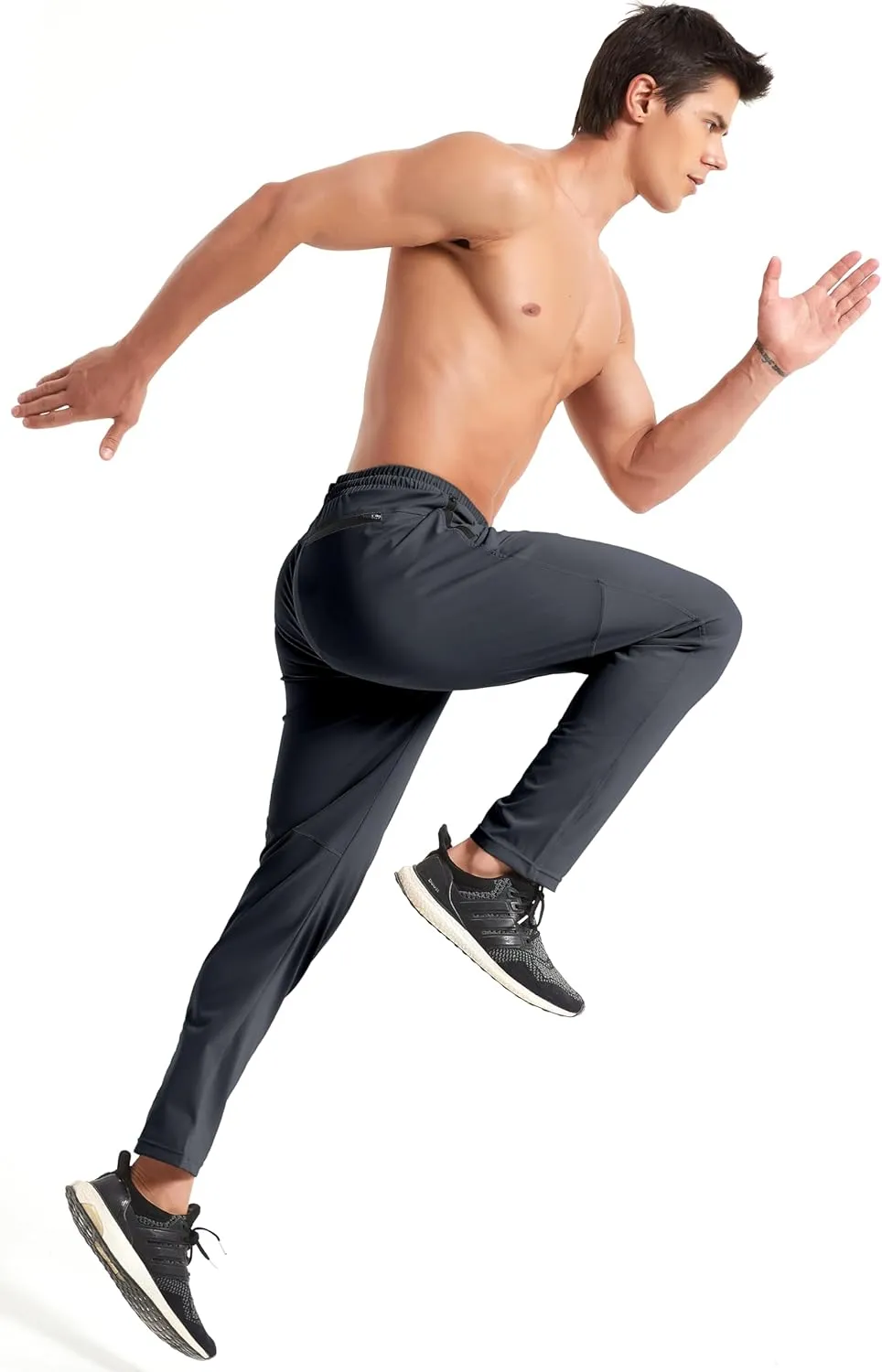 Men's Hiking Sweatpants Joggers Athletic Pants Stretch Workout Jogging Running Gym Traning Track Pants