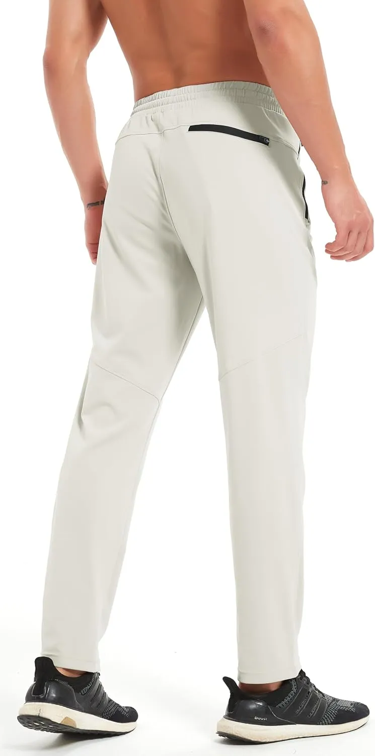 Men's Hiking Sweatpants Joggers Athletic Pants Stretch Workout Jogging Running Gym Traning Track Pants