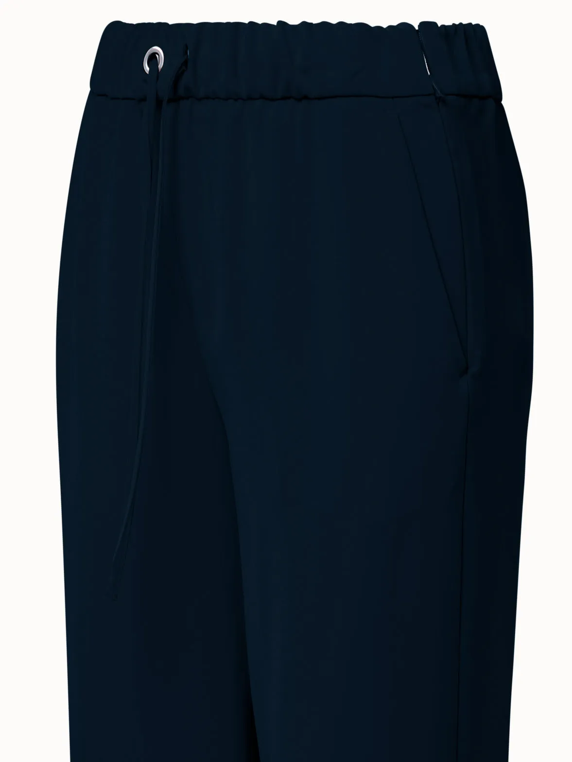 Mike Crêpe Tapered Pants