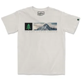 Mountain Range 'Vintage Tee' | Oversized Heavyweight |
