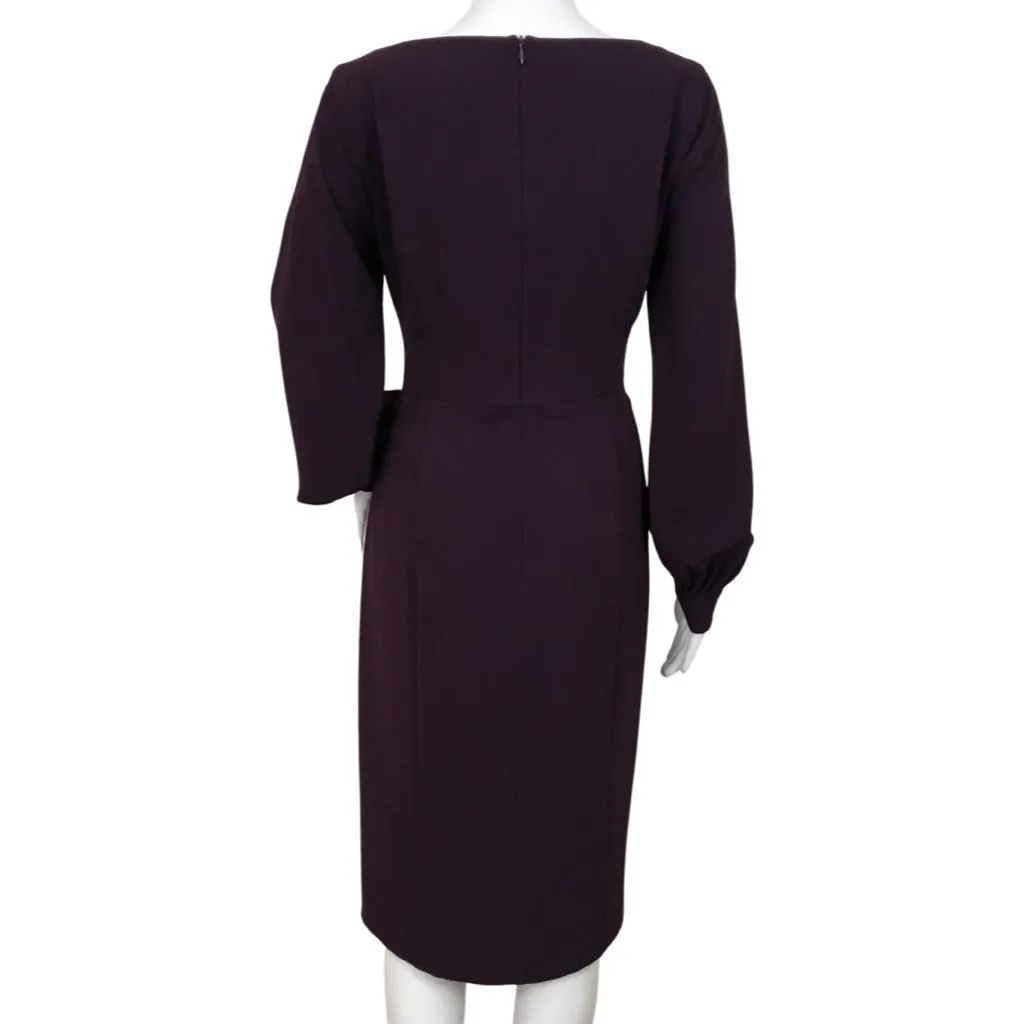 Nanette Lepore Women Svelte Sheath Dress Purple Color Size 6