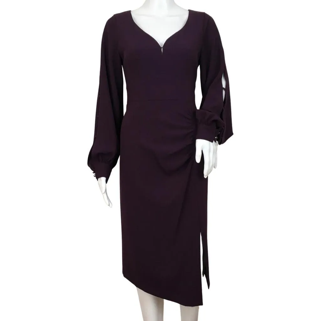 Nanette Lepore Women Svelte Sheath Dress Purple Color Size 6