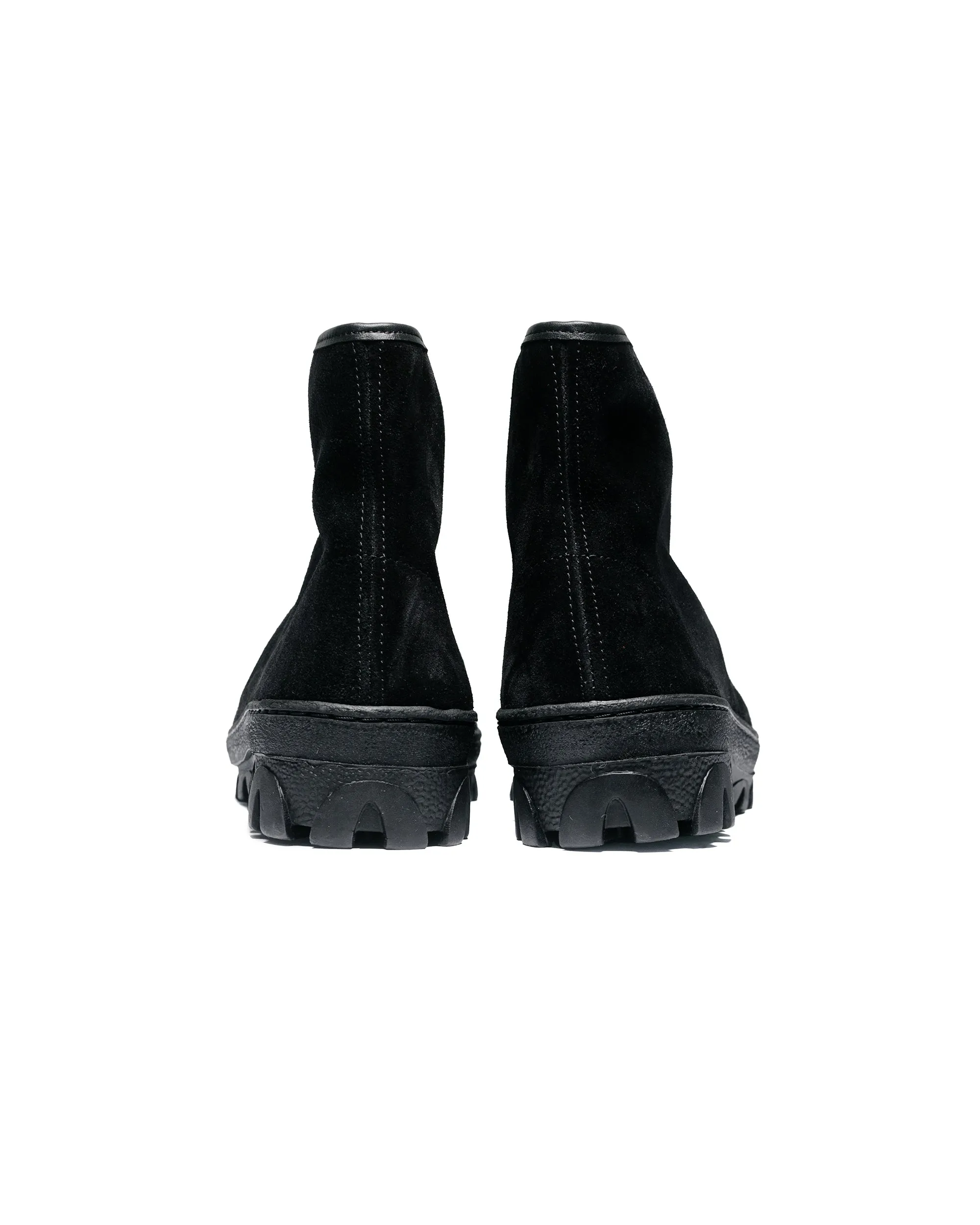 Reproduction of Found Russian Military Boots 540SS Black Suede