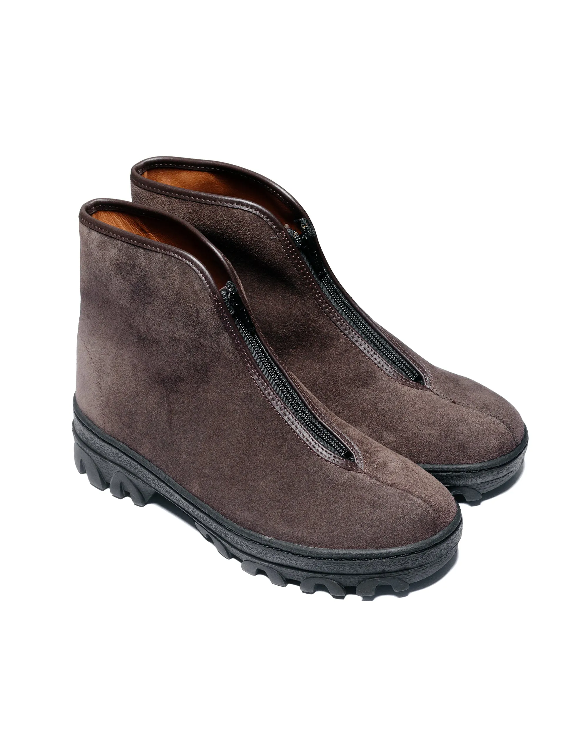 Reproduction of Found Russian Military Boots 540SS Choco Brown Suede