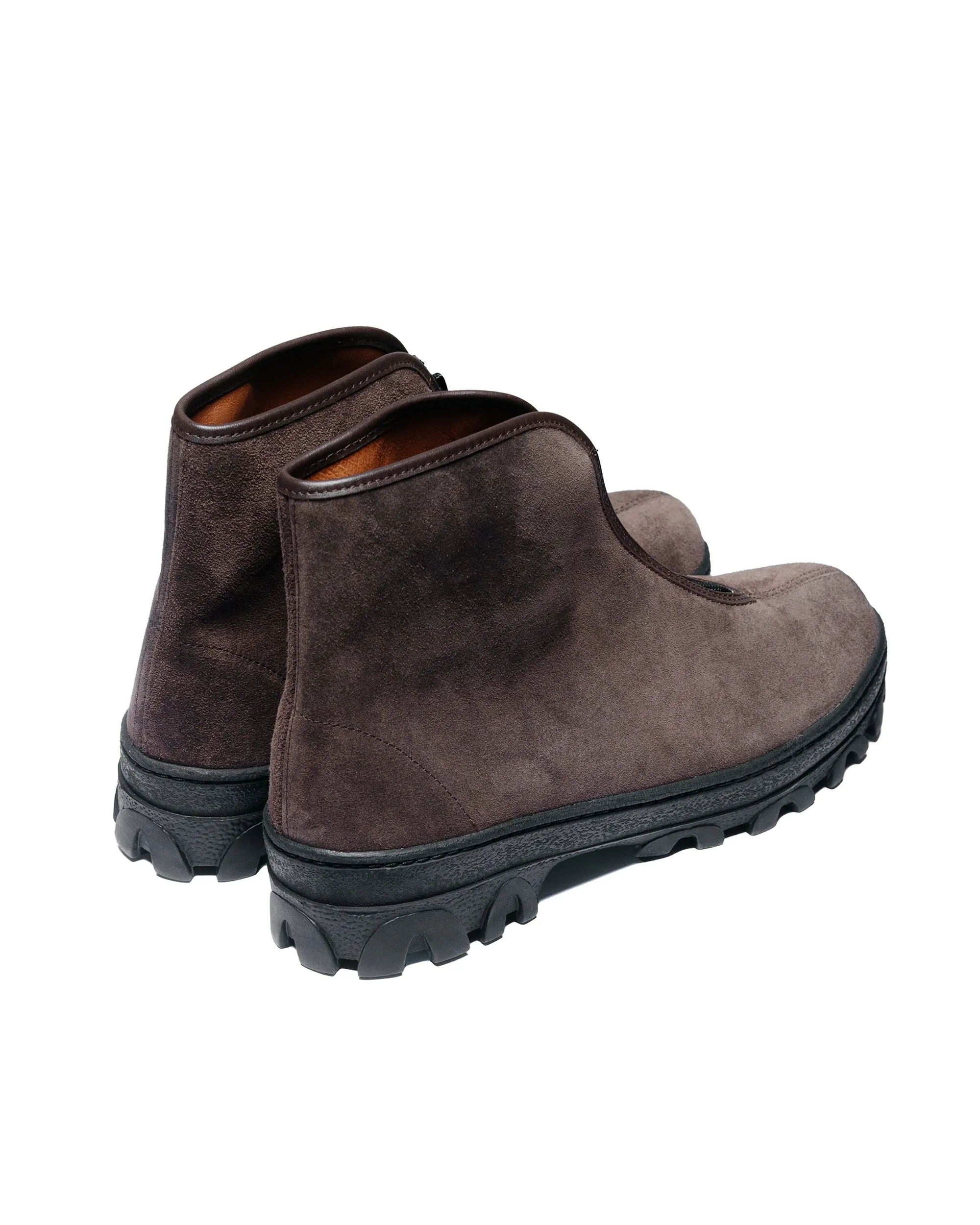 Reproduction of Found Russian Military Boots 540SS Choco Brown Suede